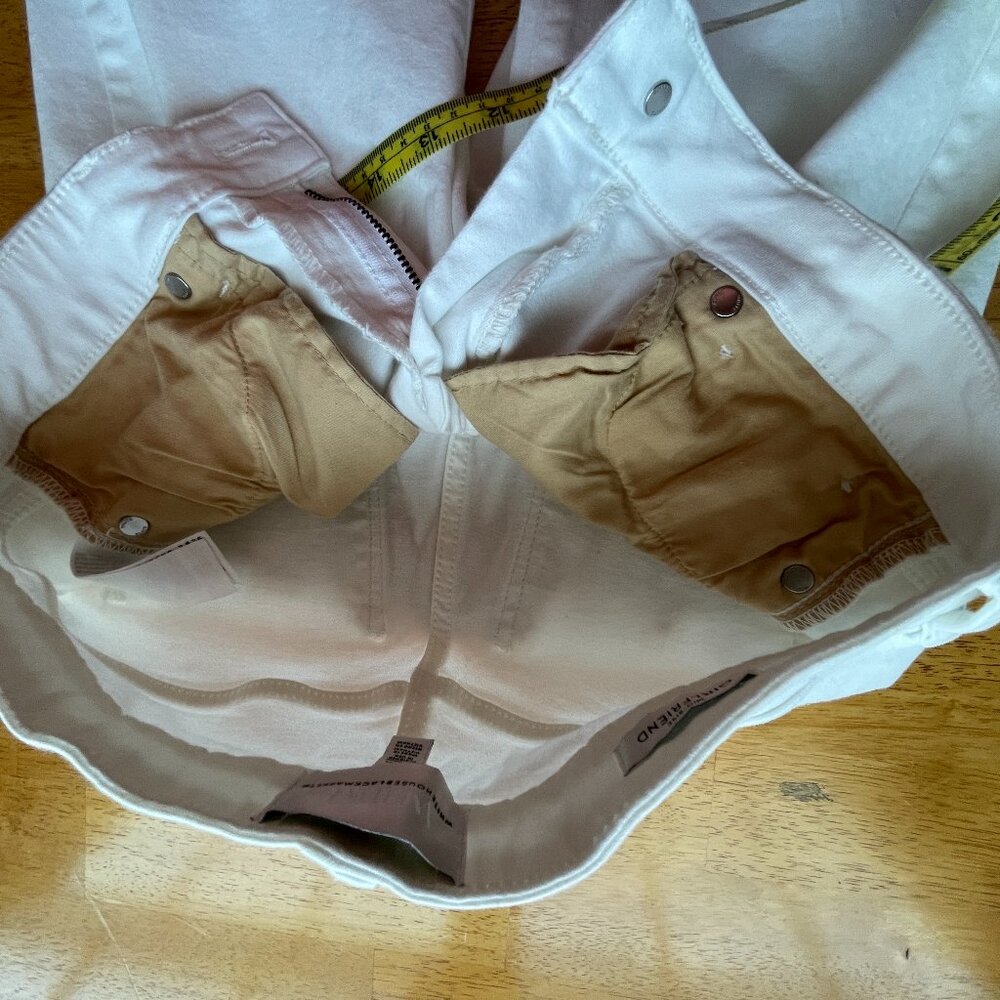 WHBM Womens White Jean 00 - Picture 9 of 9